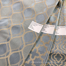 CC-21DD Classical Jacquard Fabric Curtain tissu